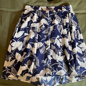 Navy blue Bird Skirt